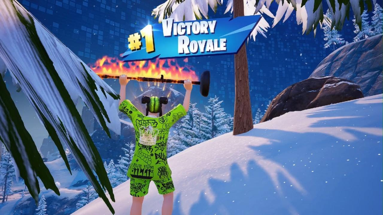 *NEW* SHADES ON GREEN ROOTS BILLIE SKIN IN FORTNITE PS5 + A VICTORY ROYALE WIN! (SOLO)