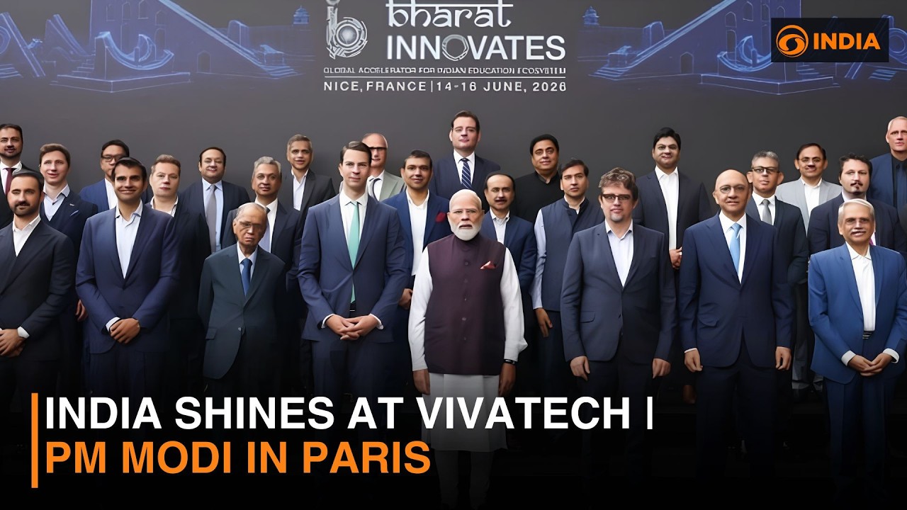 Премьер-министр Моди на VivaTech 2026: крупнейший павильон Индии демонстрирует мощь стартапов в П...