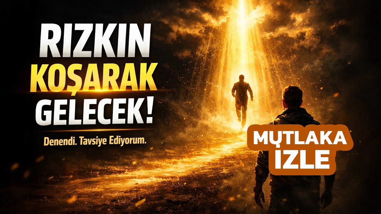 Rızkın Ayağına Koşa Koşa Gelecek Denendi Tavsiye Ediyorum - Rızık - Ecel Muayyen