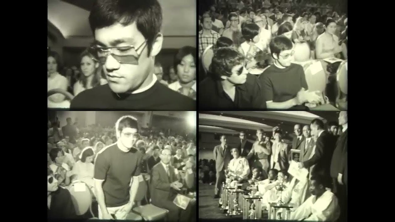 1970 Bruce Lee rare footage Jhoon Rhee National Karate Championship