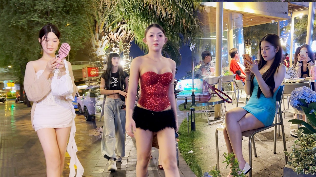 Saigon Vietnam Nightlife Moments : Le Thanh Ton Japanese Bar, Nguyen Hue Walking Street