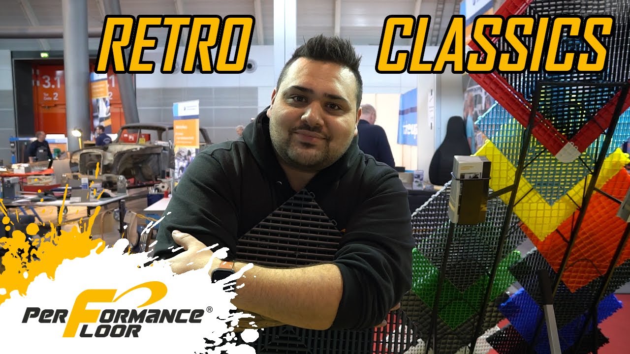 Weltneuheit auf der Retro Classic! Ein Boden der im dunkeln leuchtet?! | Performance Floor