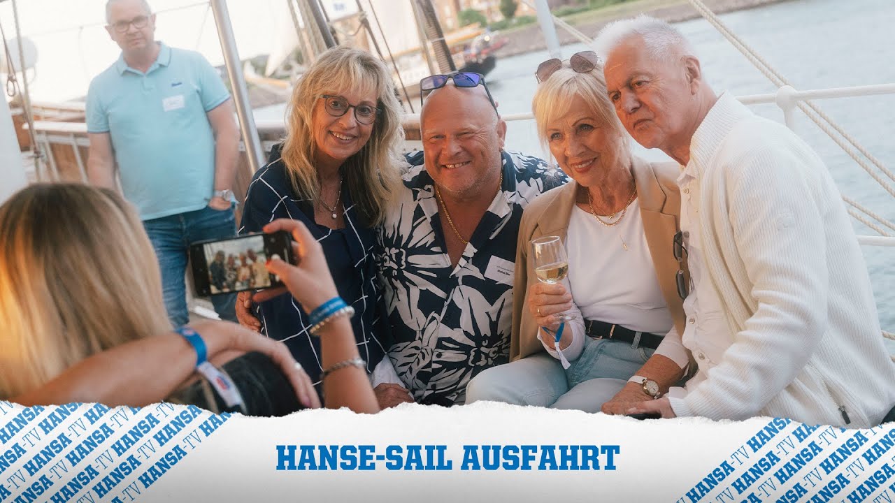 ⛵Hanse-Sail Sponsorenausfahrt 2024🌊