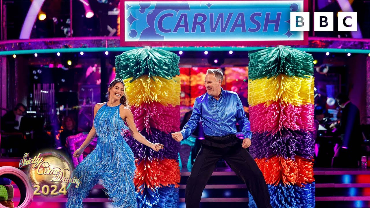 Paul Merson and Karen Hauer Samba to Car Wash by Rose Royce ✨ BBC Strictly 2024