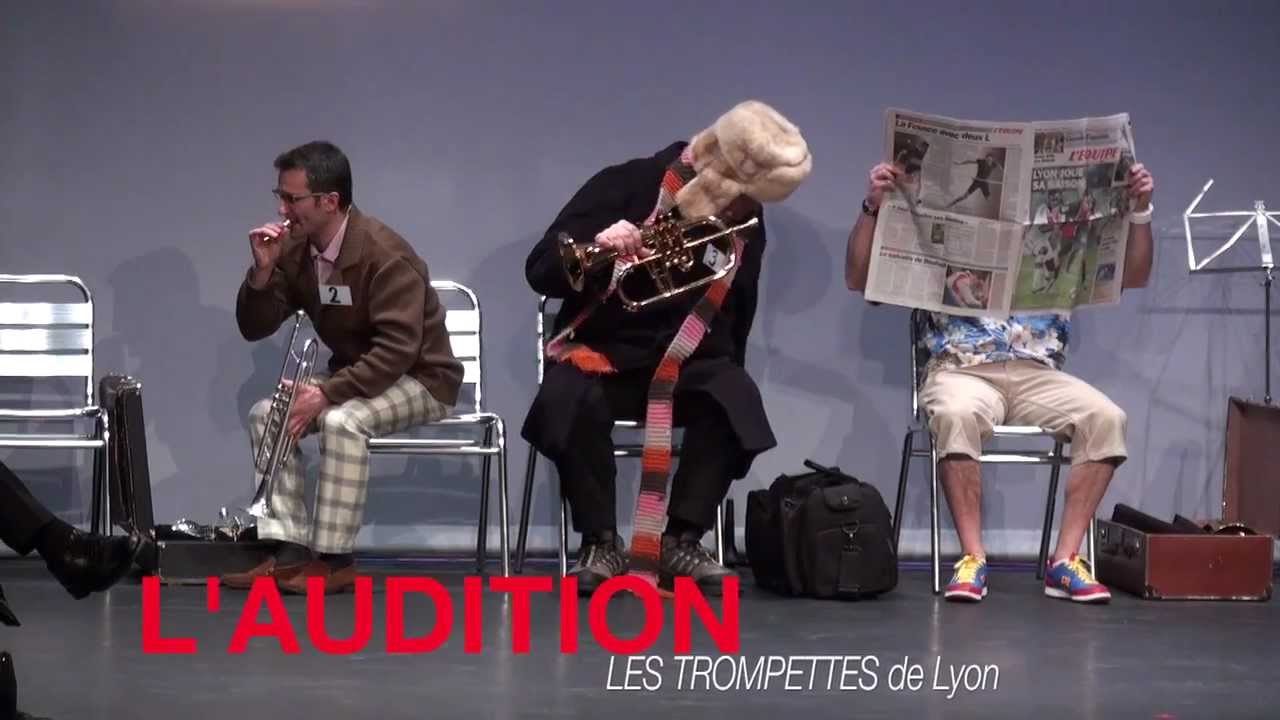L'AUDITION spectacle musical de Patrice Leconte avec les Trompettes de Lyon