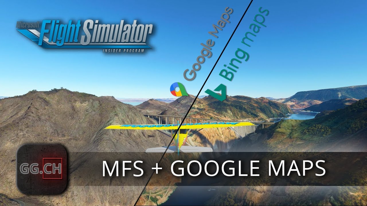 Microsoft Flight Simulator - FR - [MOD gratuit] On teste les textures Google Maps sur MSFS