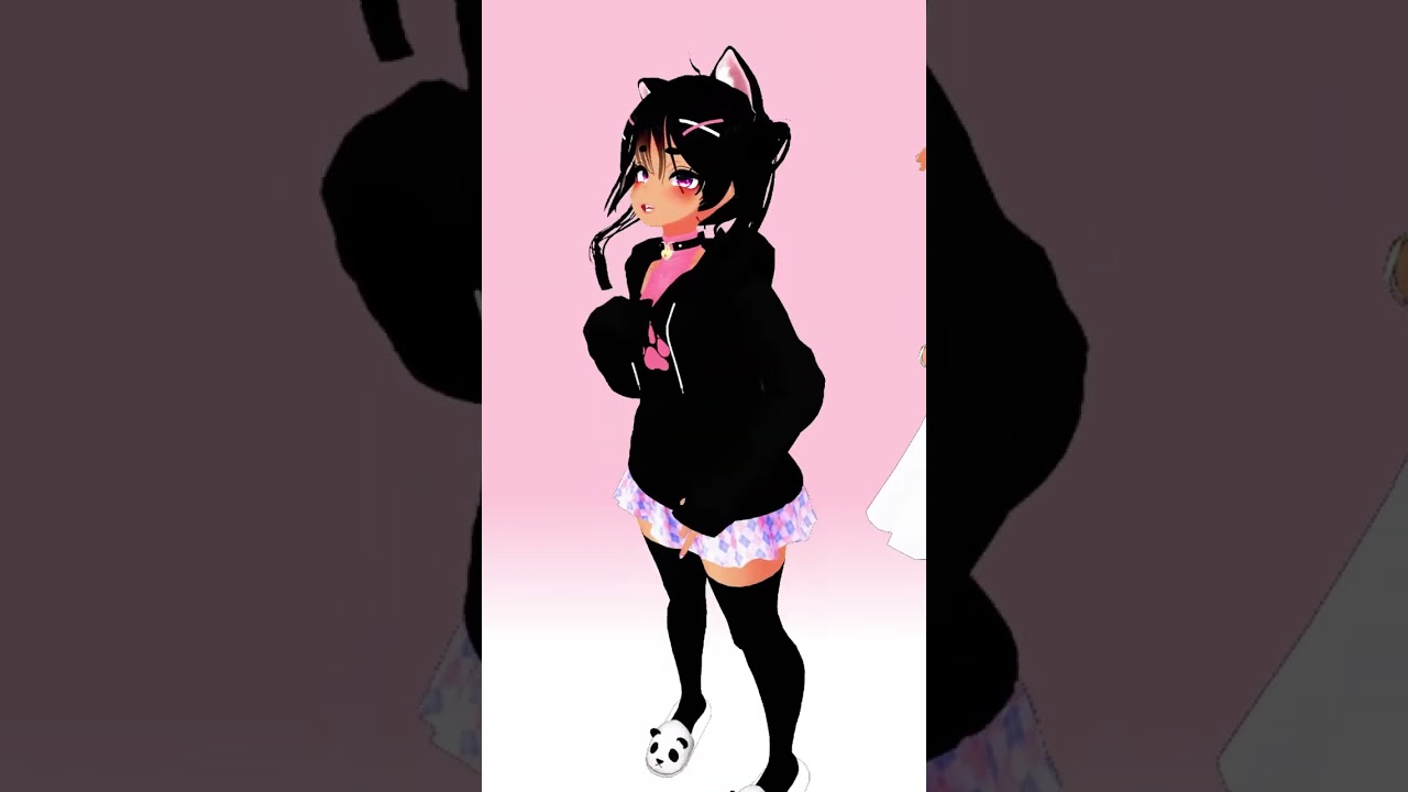 СРАЖАЙСЯ СО МНОЙ!!!! #vrchat #vtuber #милый #шорты #юбка #фембой