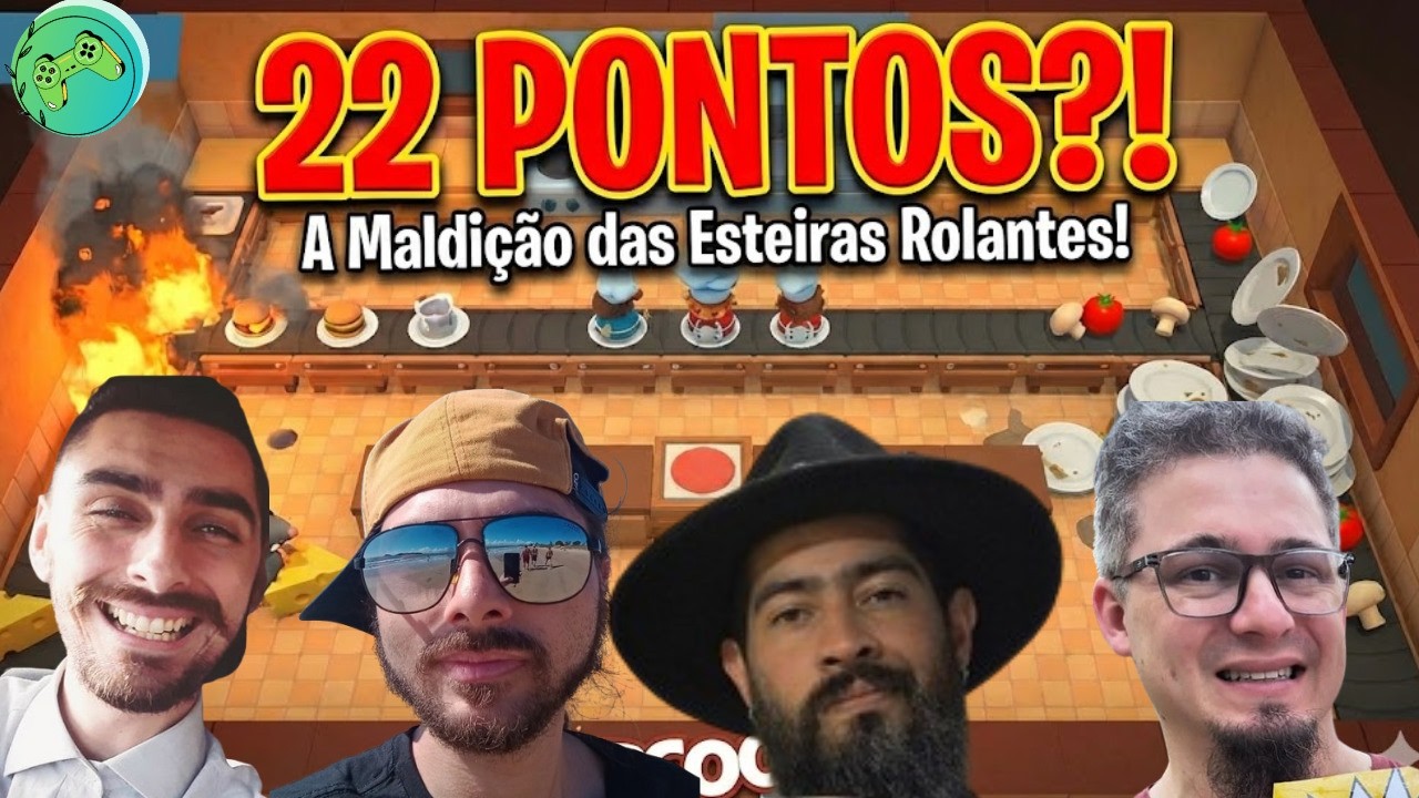 A Maldição das Esteiras Rolantes: O Level mais Difícil! OVERCOOKED