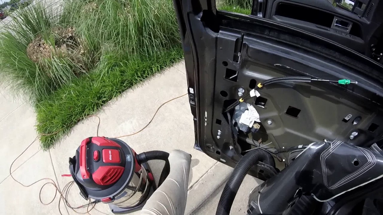 f 150 2013/rear driver side window install