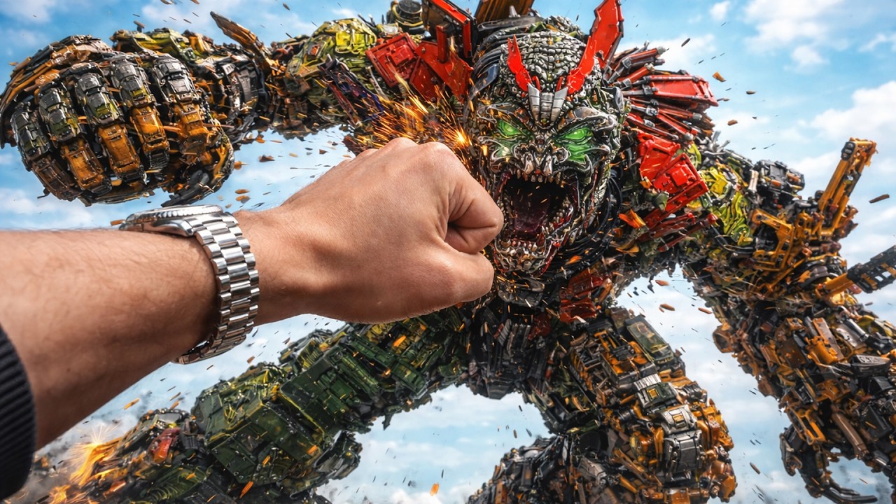 Serangan Penghancur!!! Transformers: Revenge of the Fallen - Pertempuran di kehidupan nyata