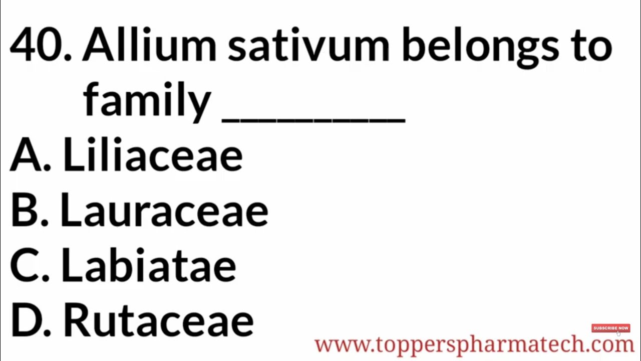 Pharmacognosy MCQ - 5 || #PharmacistExamQuestionPaper | DCO Exam | GPAT Exam | NIPER Exam