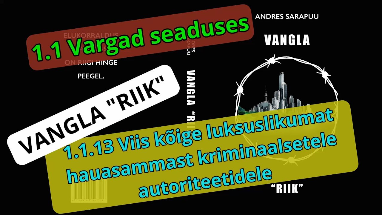 1.1.13 Viis kõige luksuslikumat hauasammast kriminaalsetele autoriteetidele - Audioraamat