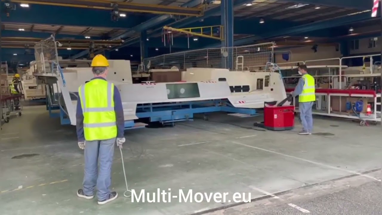 Jack 36 Moving Rear Deck on Production Line