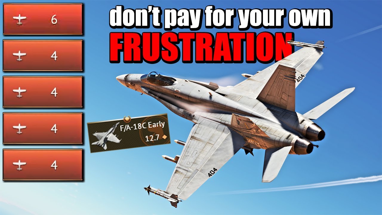 F/A-18C Early | Дорогой, неоправданно сложный в управлении, и это ваша вина!
