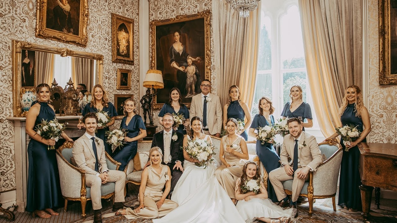 An Irish Castle wedding bursting with style and craic at Cabra Castle, Co. Cavan