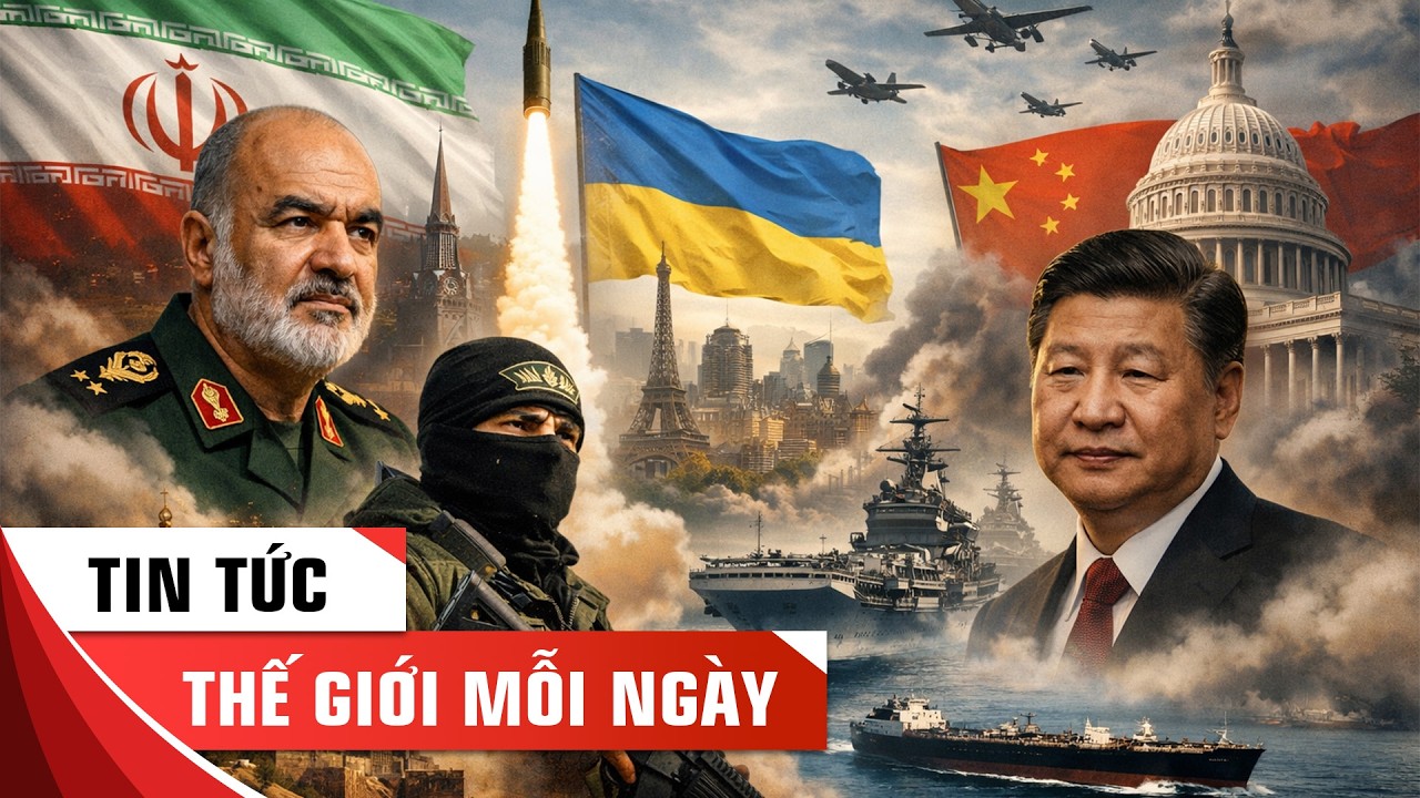 THỜI SỰ NGÀY 16/3: IRAN TUNG CHIÊU CUỐI ĐỐI ĐẦU MỸ - ISRAEL, CHIẾN TRANH TOÀN DIỆN CẬN KỀ?