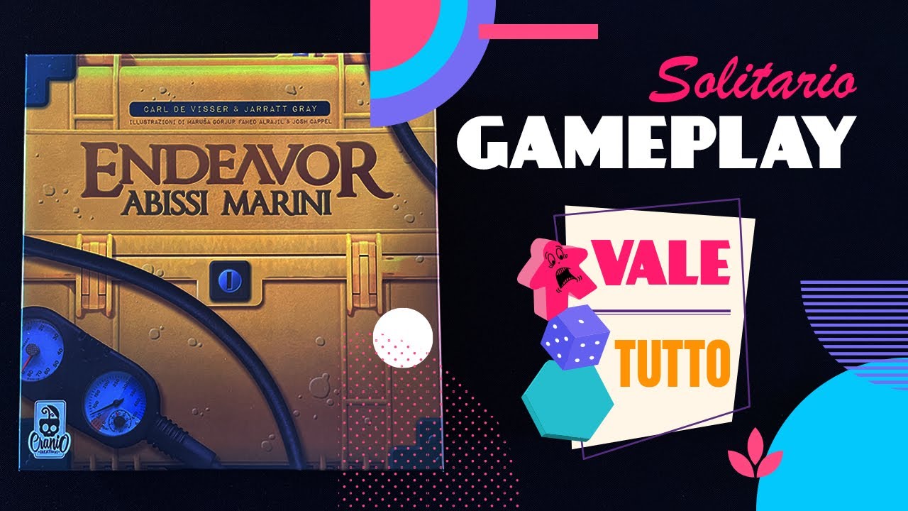 Endeavor Abissi Marini -  Gameplay partita in solitario 