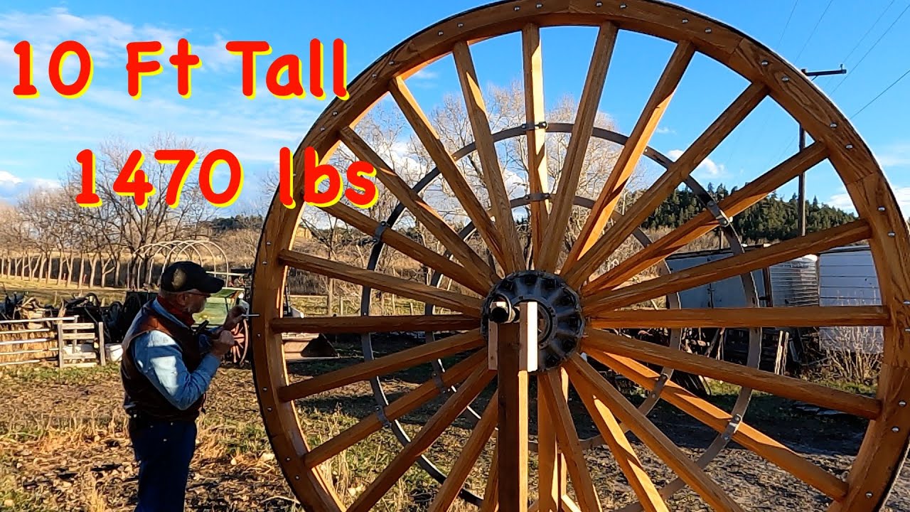 Complete Build 10 Foot Logging Wheels | Engels Coach Shop