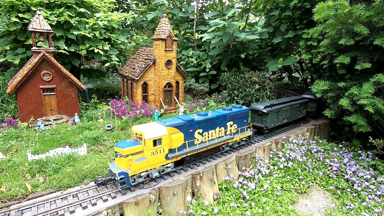 Chicago Botanical Garden Railroad part 1