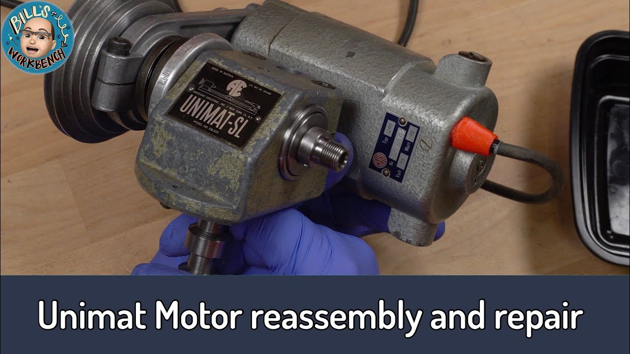 Unimat motor reassembly Part 2
