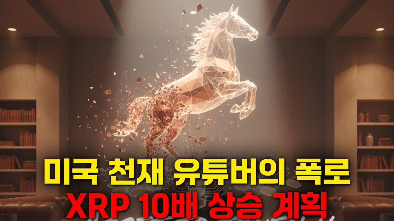 리플 XRP 10배 상승 계획, 천재 유튜버의 실수로 유출