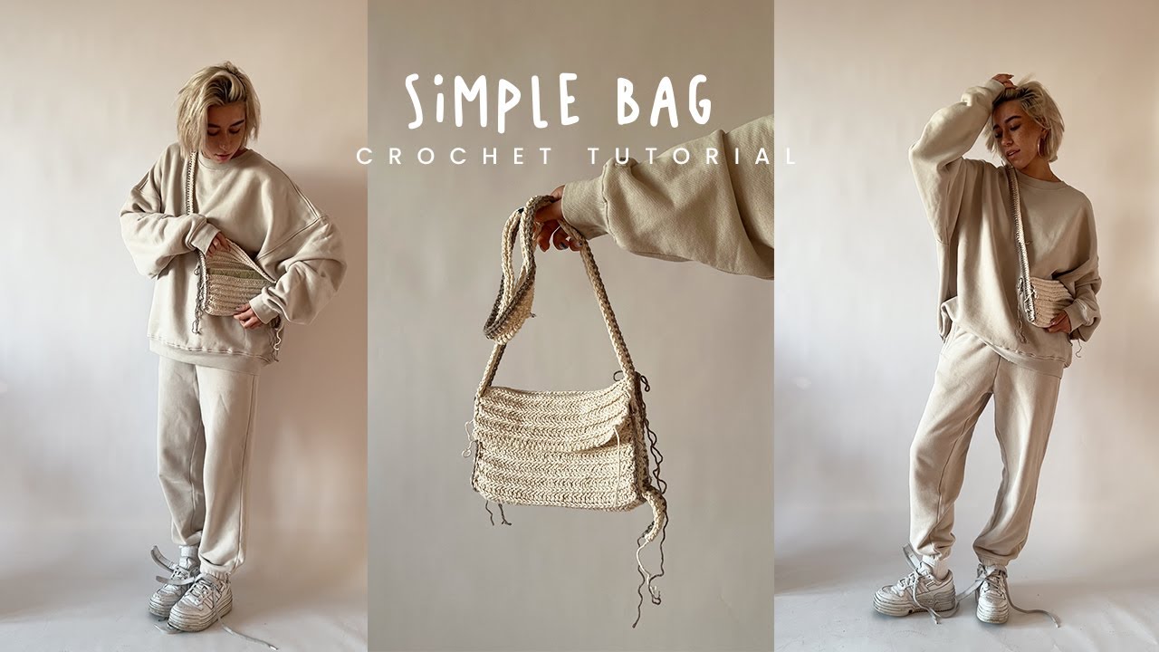 easy CROCET BAG tutorial / one Pattern only