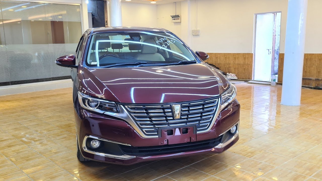 TOYOTA PREMIO F-EX MODEL 2018 COLOR RED WINE 01738089602