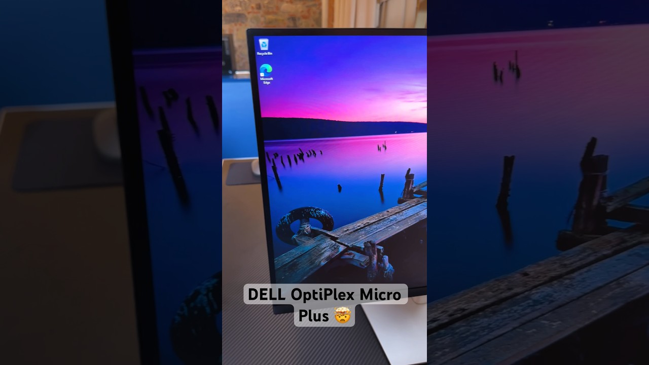 Best 2-in-1 Desktop Pc!🖥️ - DELL OptiPlex Micro Plus #shorts #dell  #desktop #pc