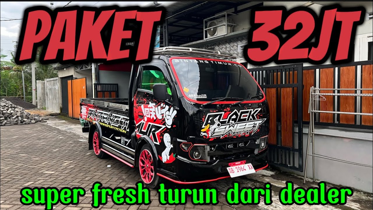 Traga Hitam Full Modifikasi Paket 32juta