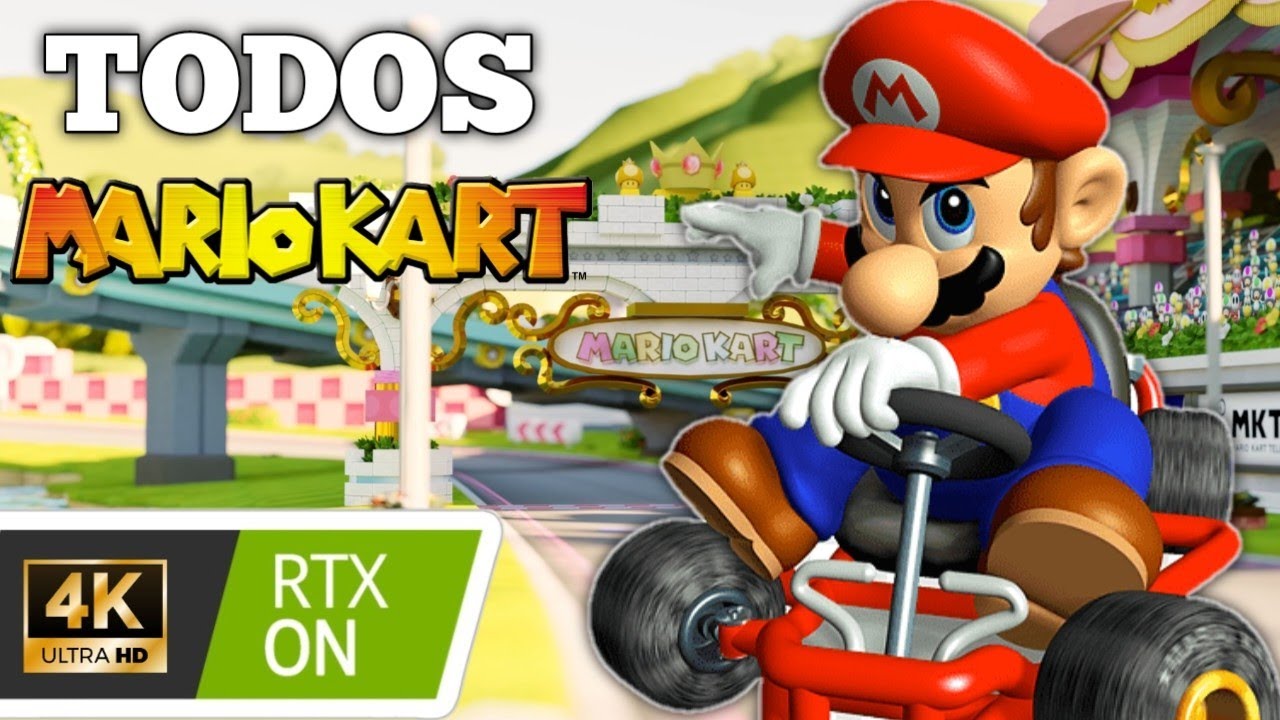 Mario Kart... PERO  con MODS Y RTX (Para ANDROID y PC)