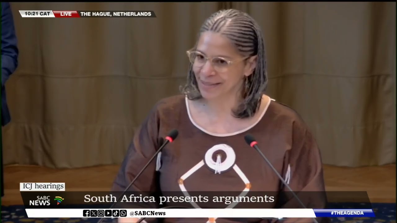 South Africa presents arguments at ICJ hearings