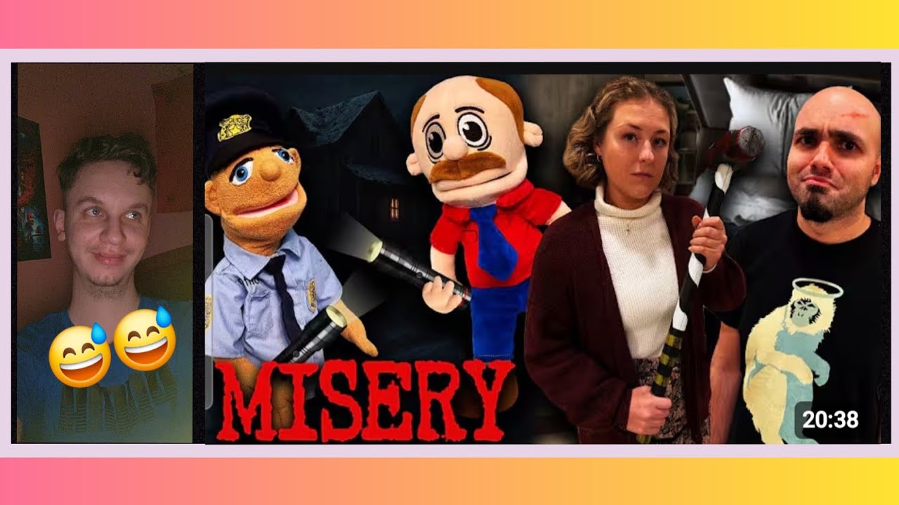 Впервые вижу людей, которые управляют куклами! Реакция на фильм SML: «Мизери»!