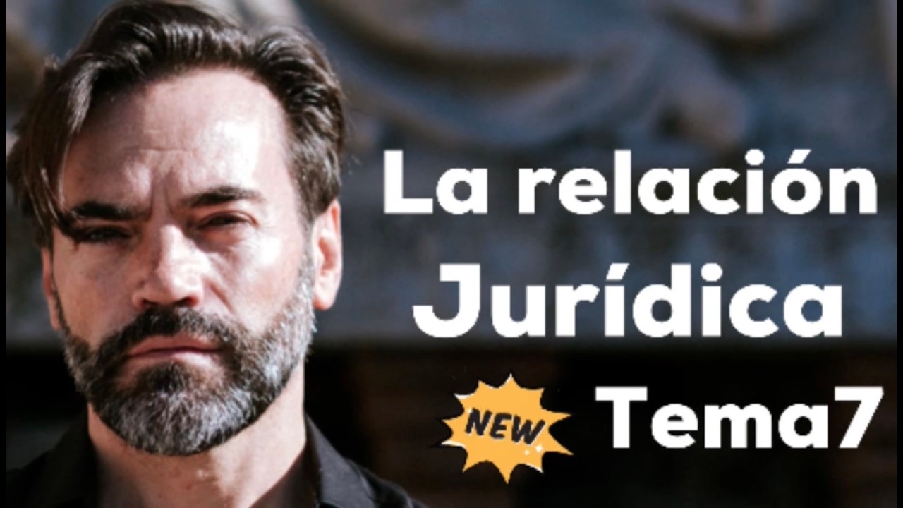 LA RELACIÓN JURIDICA TEMA 7 SEGUNDO PARCIAL 2026 UNED por @miguelgorbe