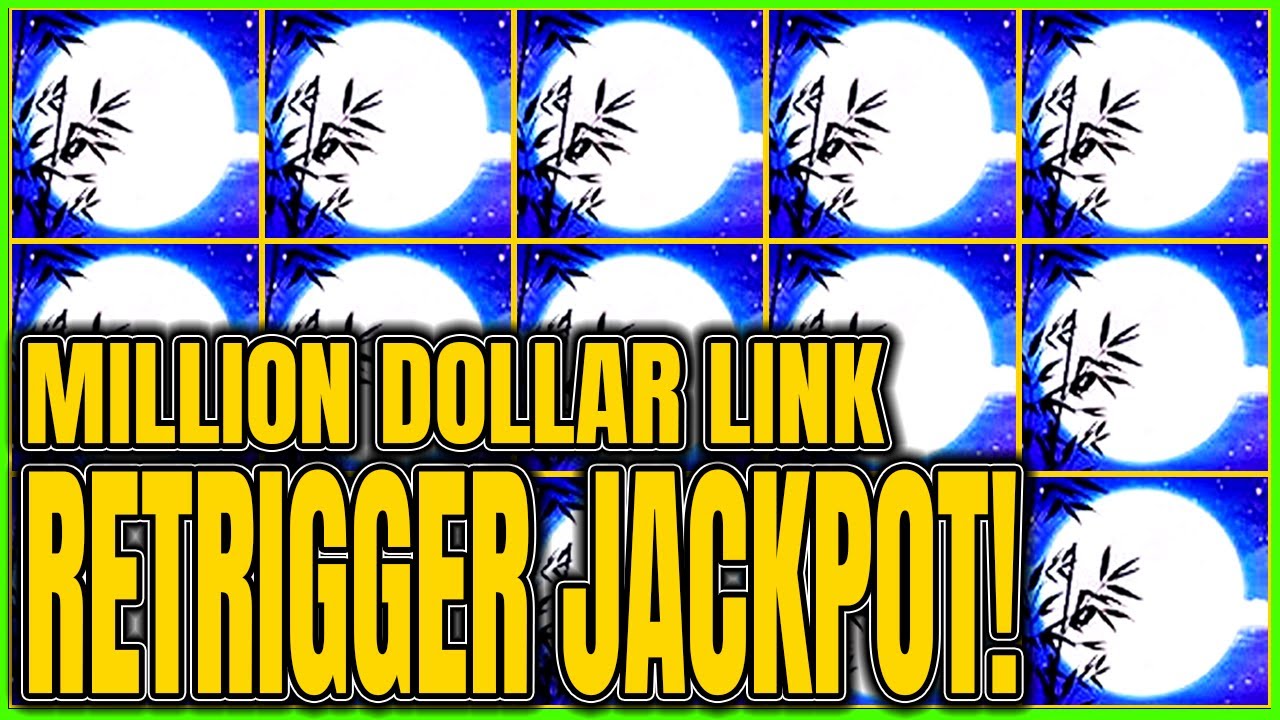 OMG DOUBLE BONUS RETRIGGER JACKPOT! Million Dollar Dragon Link Autumn Moon Slot