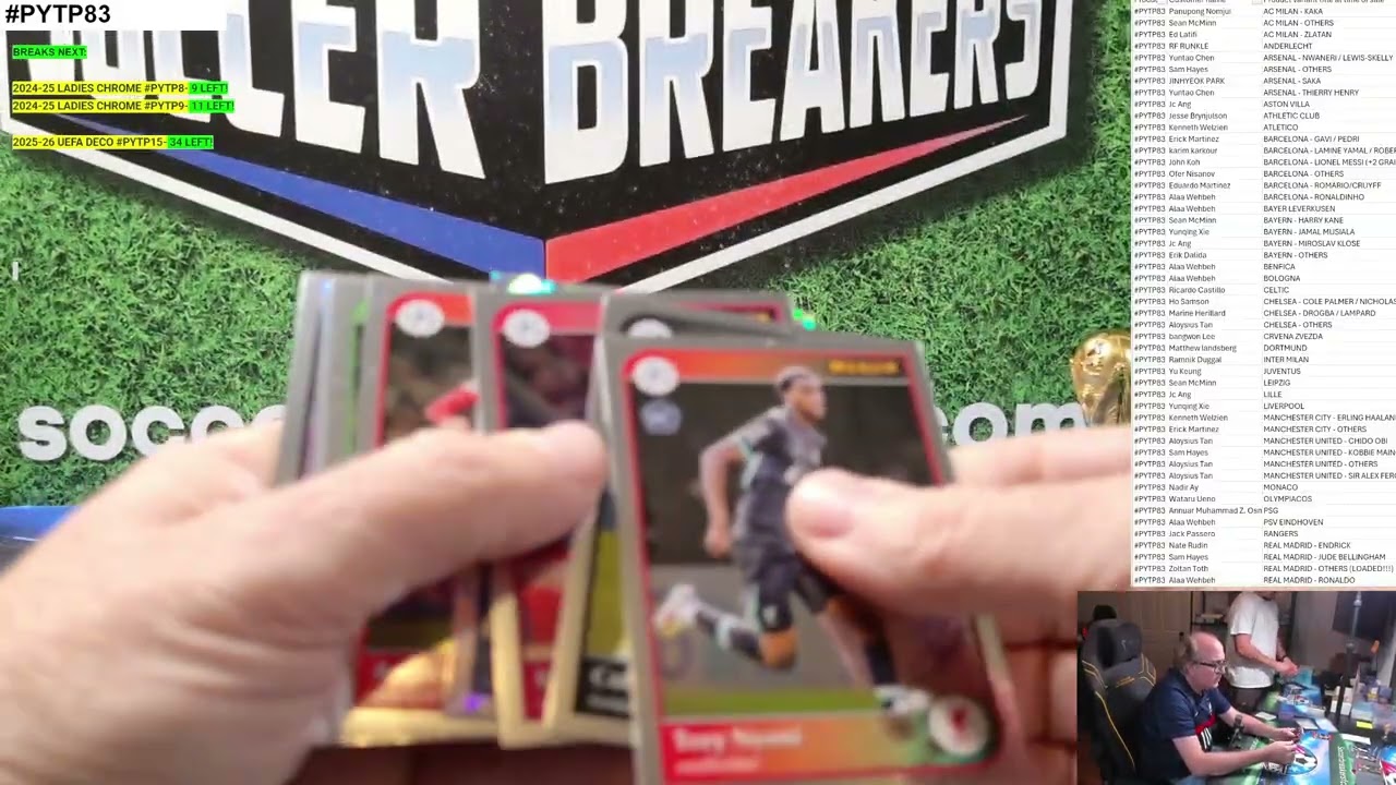 2024-25 Topps UEFA Chrome MERLIN Club Competitions MER25 Soccer 12 Hobby Box PYTP Case Break #PYTP83