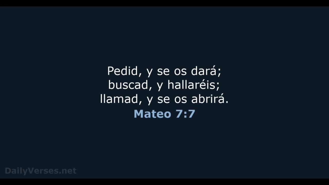 Oración, 02/12/26