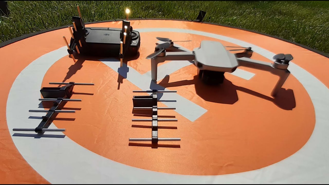 Mavic mini anteny yagi test, yagi antennas, wzmacniacz sygnału, signal booster, miedz czy aluminium.