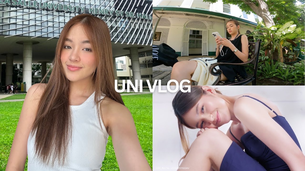 UNI VLOG | Насыщенные будни студента колледжа DLSU и создателя контента: поход в BGC, съемки, нед...