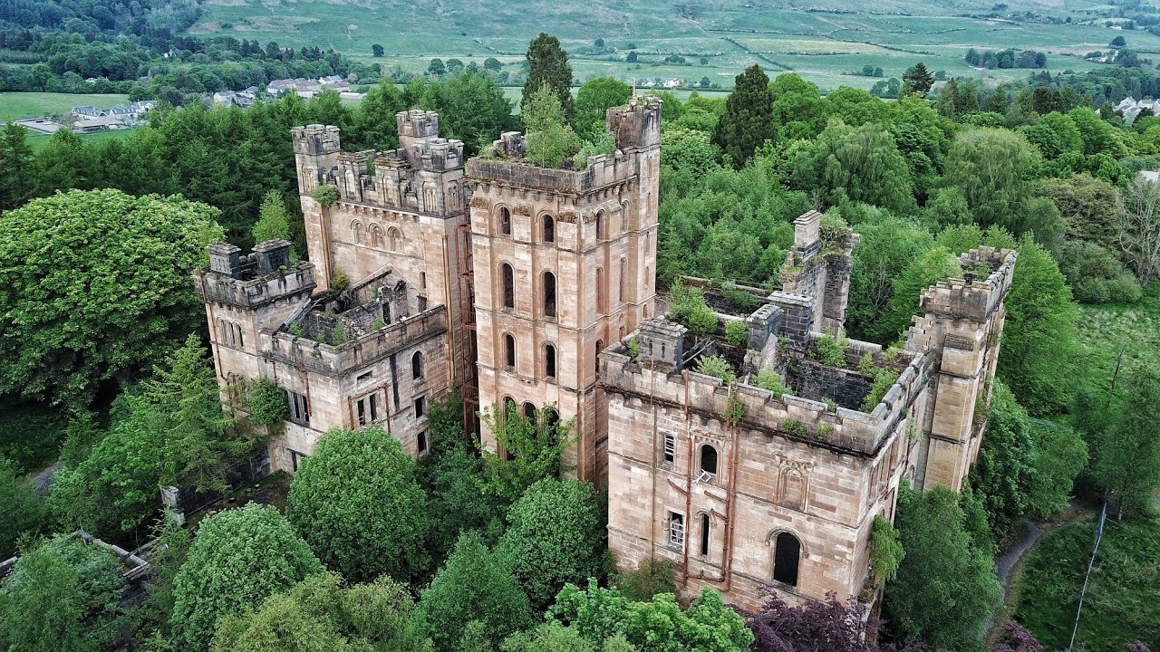 EXPLORING ABANDONED Lennox Castle | Psychiatric Asylum and miss treatment of patients