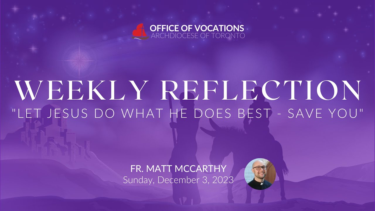 LET JESUS DO WHAT HE DOES BEST - SAVE YOU | Fr. Matt McCarthy