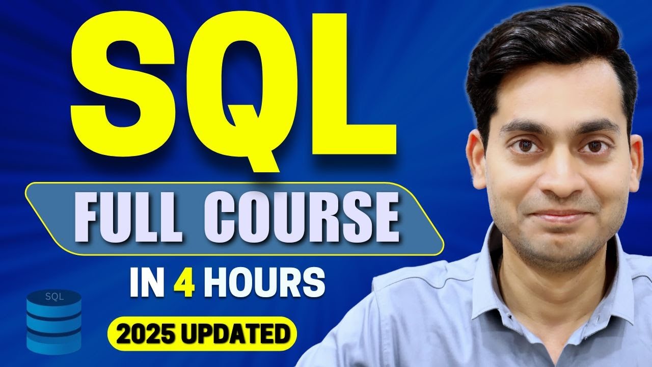 SQL Tutorial for Beginners | SQL Full Course Using MySQL | in Hindi
