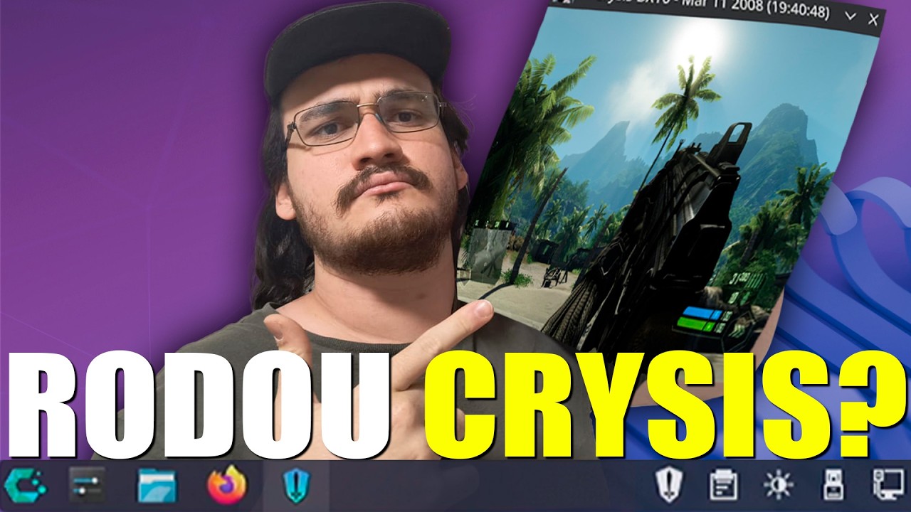 RODANDO CRYSIS E TRANSCENDENDO A MATÉRIA (1200fps!)