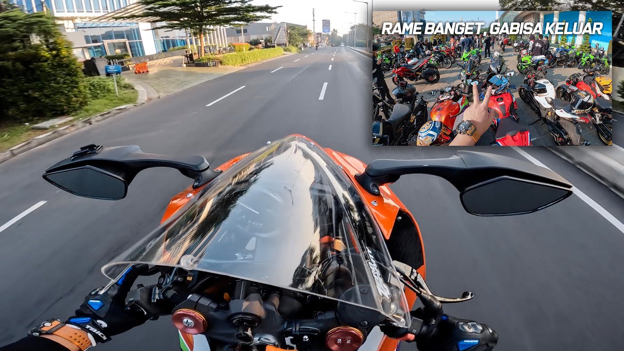 Morning Ride to Senayan City | ZX636R 🔥