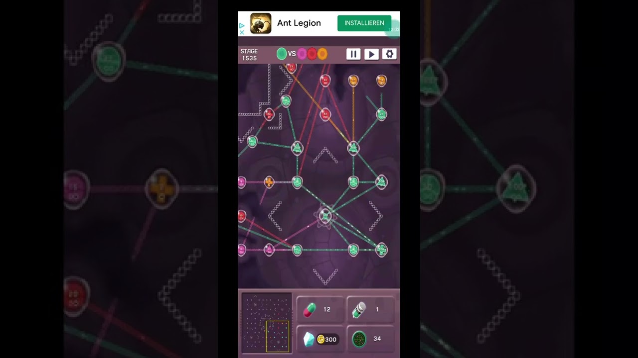 Cell Expansion Wars 1535 Special Stage Walkthrough Krieg der Zellen 1535 Spezial Level