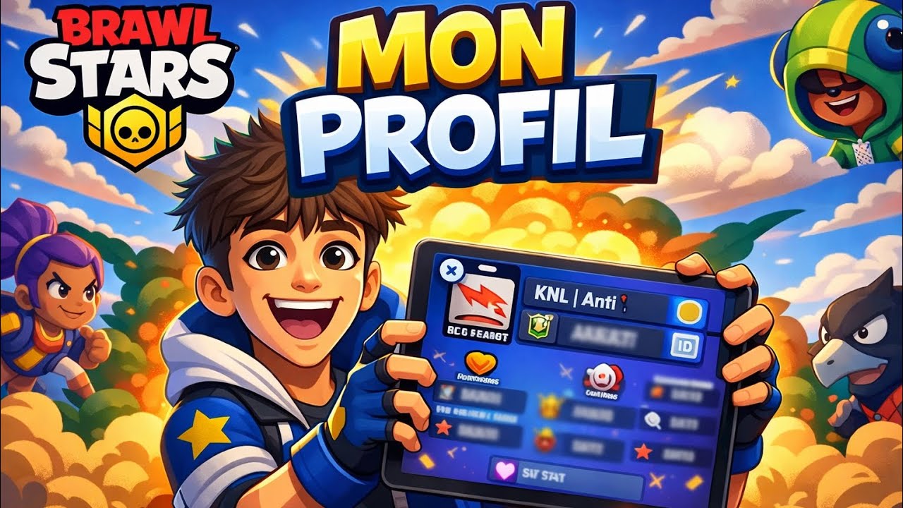 Mon PROFIL Brawl Stars est INCROYABLE !?