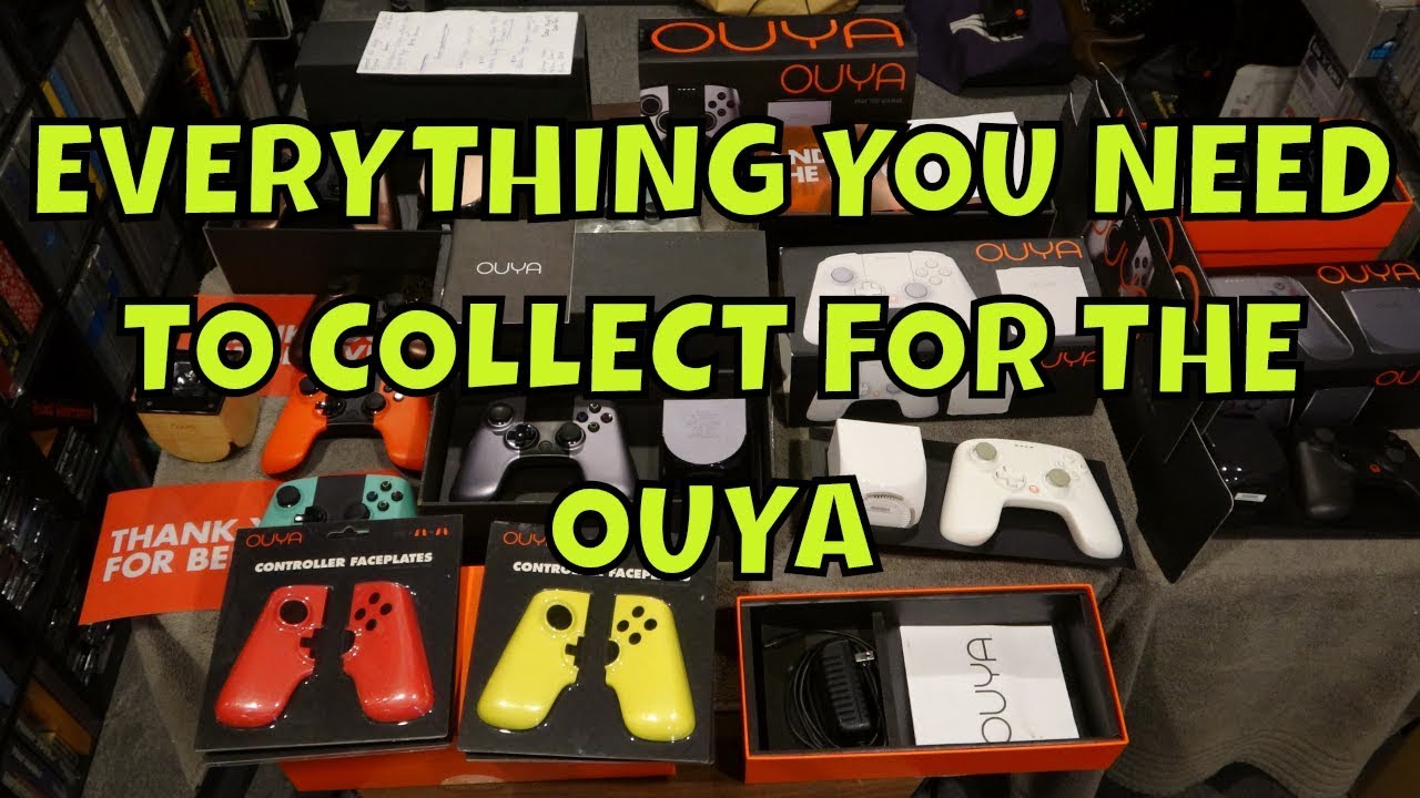 Руководство коллекционера и вариации для Ouya