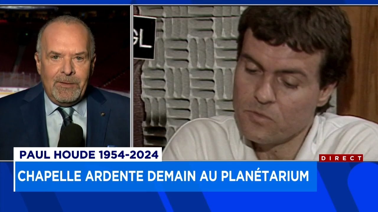 Hommages à Paul Houde au Planétarium: «C’est déjà très émouvant depuis un mois», confie Pierre Houde
