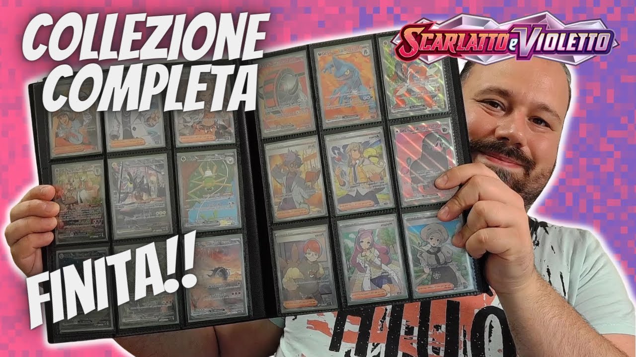 Collezione COMPLETA Pokemon SCARLATTO E VIOLETTO (Masterset SCARLET & VIOLET)