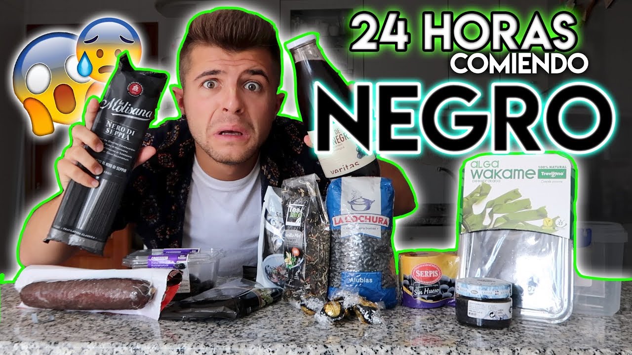 24 HORAS COMIENDO NEGRO!! - @ibngarcia