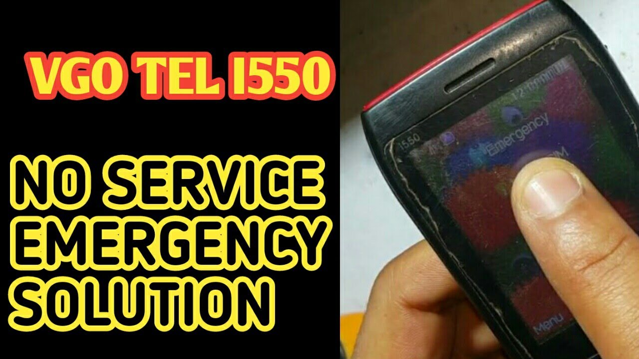 VGO TEL I550 SIGNAL WAYS / ALL CHINA MOBILE NO SERVICE EMERGENCY FULL WORKING SOLUTION